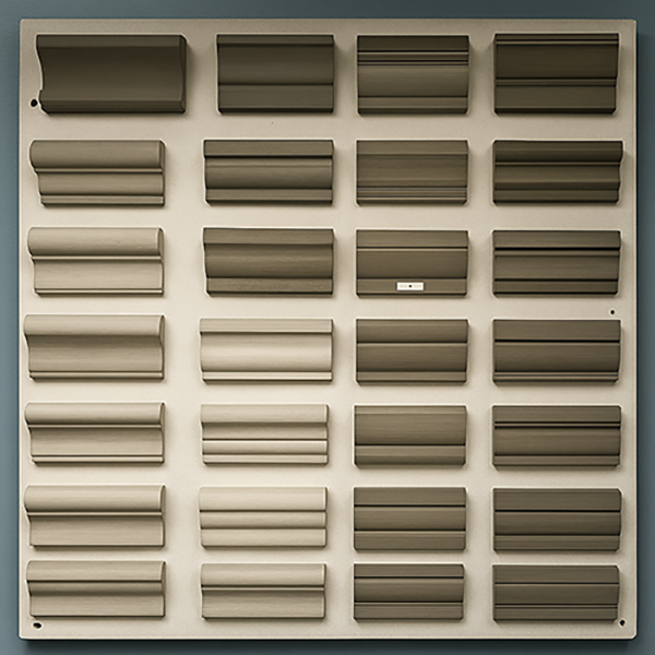 Molde de estuco para acabados EIFS
