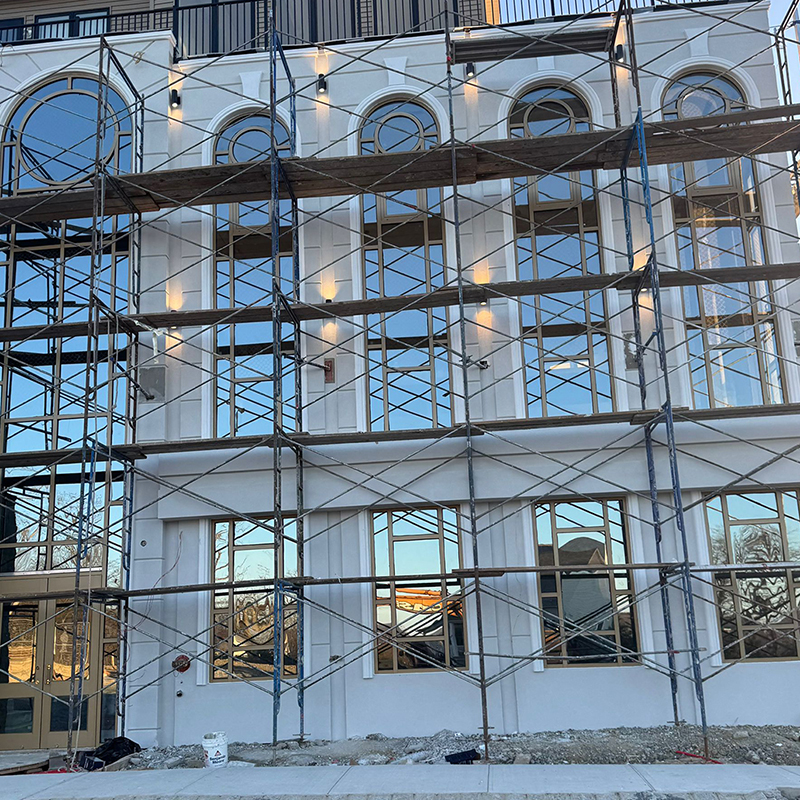 Detalle de sistema EIFS en White Plains NY